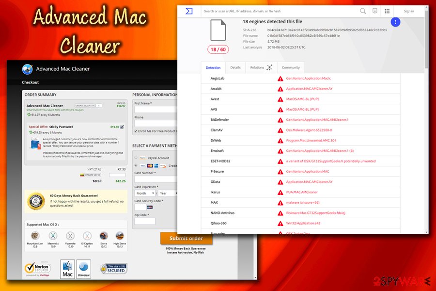 mac cleaner scam